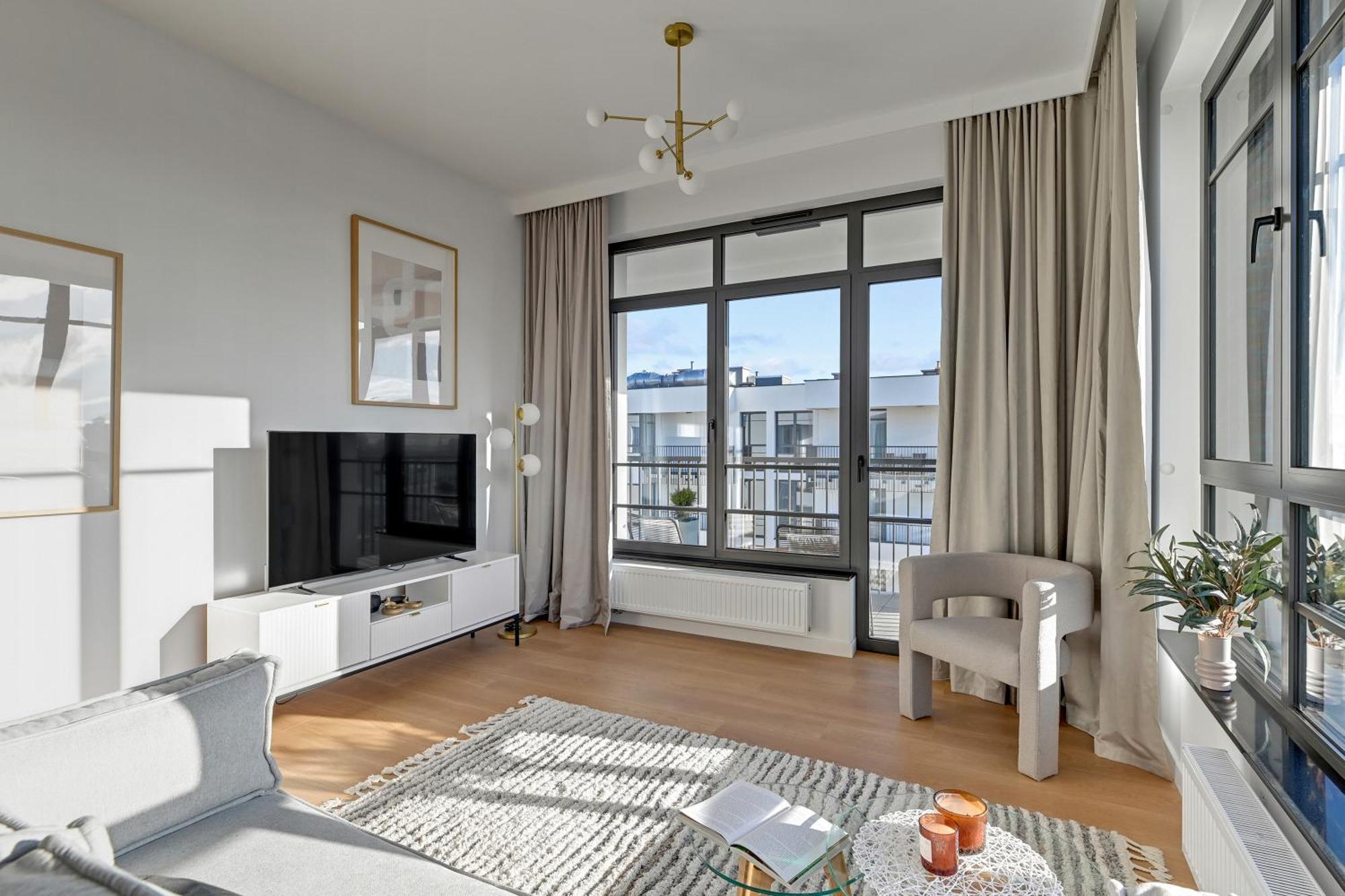 Doki Living - Foodhall & Parking By Downtown Apartments Гданьск Экстерьер фото