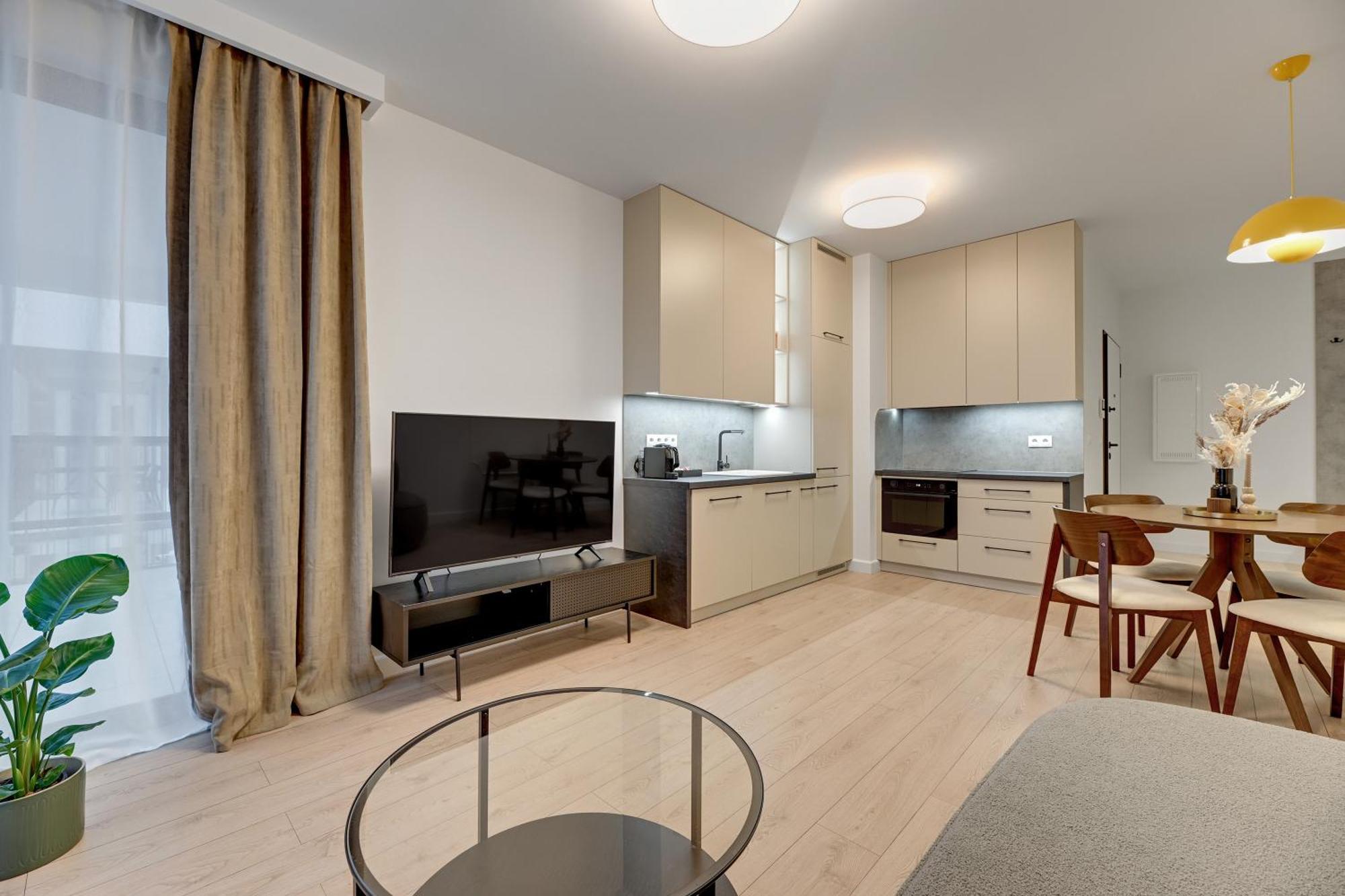 Doki Living - Foodhall & Parking By Downtown Apartments Гданьск Экстерьер фото
