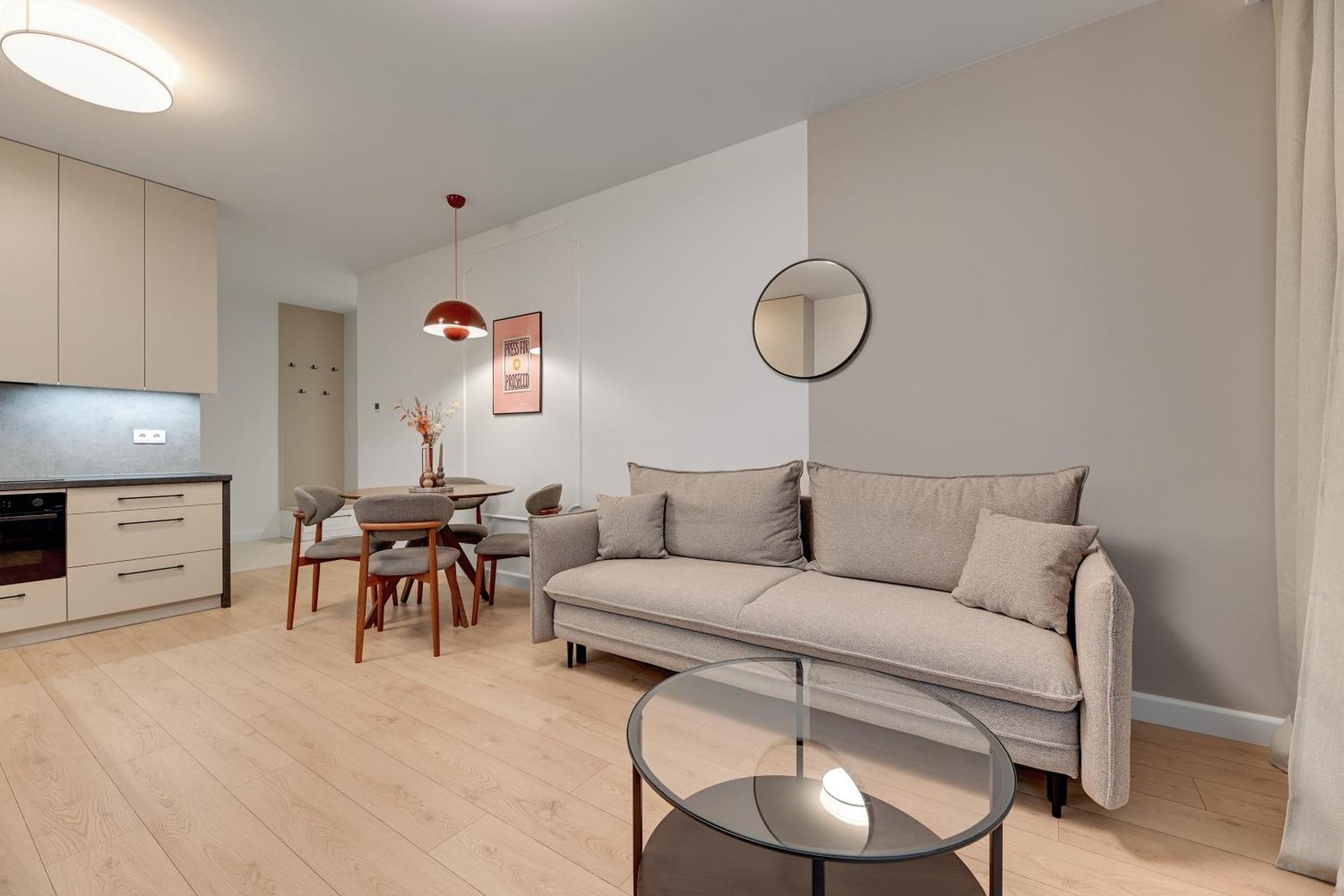 Doki Living - Foodhall & Parking By Downtown Apartments Гданьск Экстерьер фото